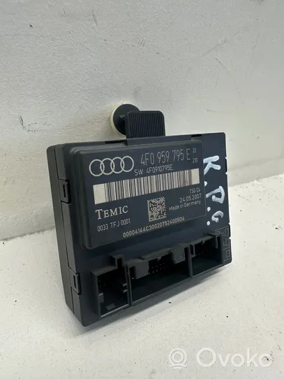 Audi A6 S6 C6 4F Centralina/modulo portiere 4F0959795E