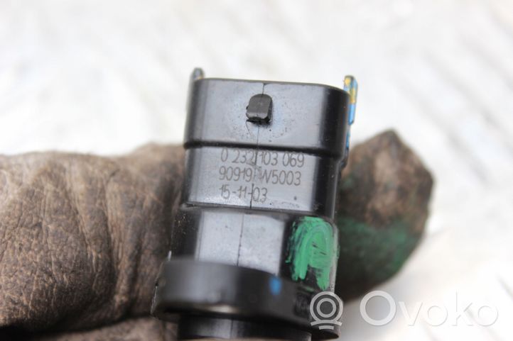 Toyota Aygo AB40 Crankshaft position sensor 0232103069