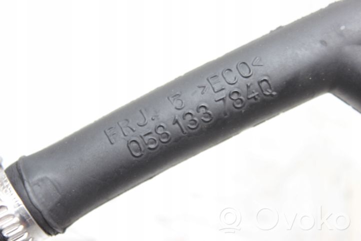 Volkswagen PASSAT B5 Brake vacuum hose/pipe 058133784Q