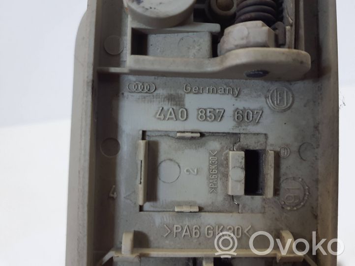 Audi V8 Uchwyt / Rączka sufitowa tylna 4A0857607