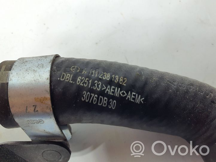 Mercedes-Benz C W203 Tube d'admission d'air A1112381382