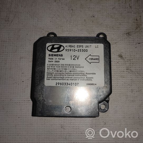 Hyundai Accent Sterownik / Moduł Airbag 9591025300