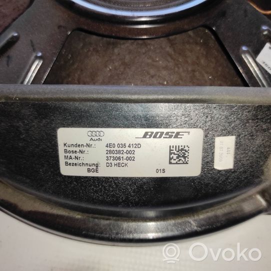 Audi A8 S8 D3 4E Subwoofer altoparlante 4E0035412D