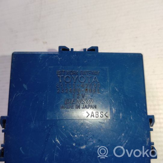 Toyota Prius (XW20) Módulo de control Gateway 8911147030