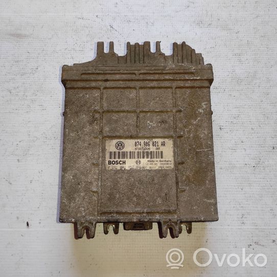 Volkswagen II LT Komputer / Sterownik ECU i komplet kluczy 074906021ar