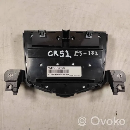 Chevrolet Cruze Panel radia 94563269