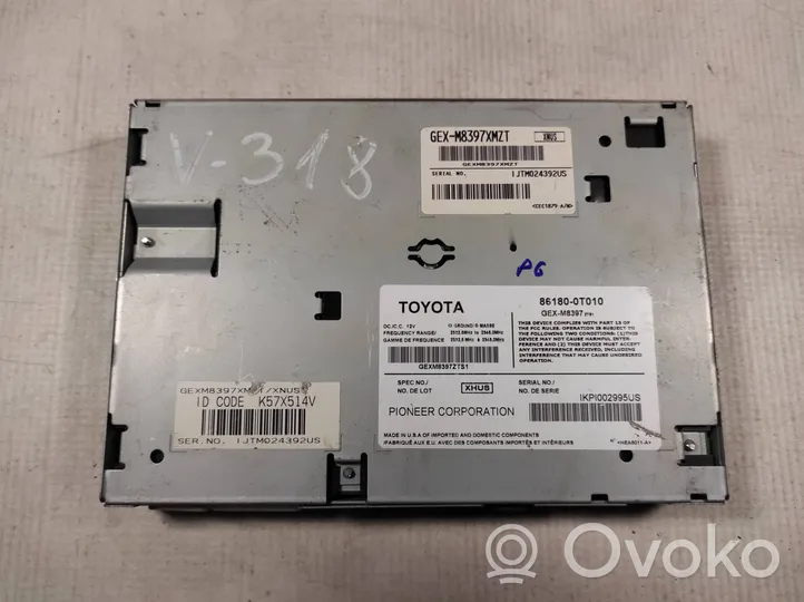 Toyota Venza Radija/ CD/DVD grotuvas/ navigacija 861800T010