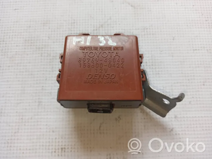 Toyota Highlander XU40 Module de pression des pneus 8976948040