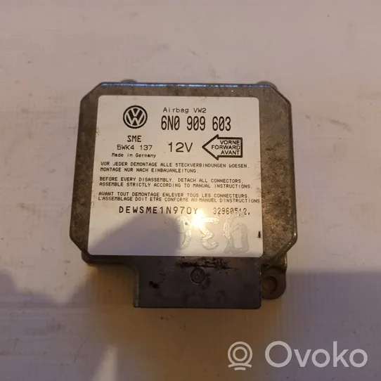 Volkswagen Transporter - Caravelle T4 Airbag control unit/module 6N0909603