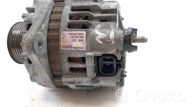 Isuzu D-Max Generator/alternator 8980060840