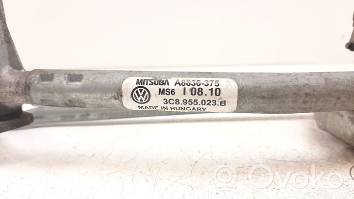Volkswagen PASSAT CC Etupyyhkimen vivusto ja moottori A8836375
