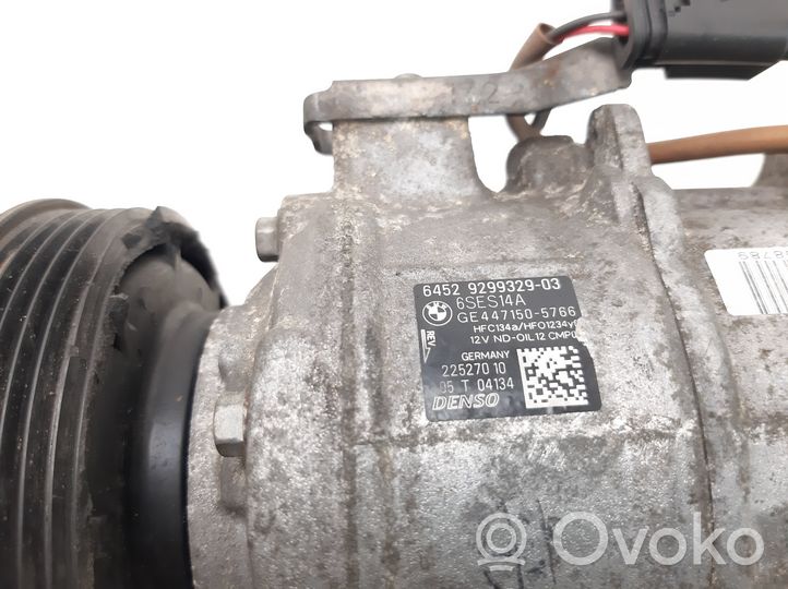 BMW 4 F36 Gran coupe Air conditioning (A/C) compressor (pump) 9299329