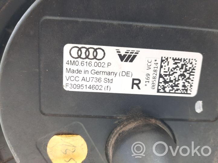 Audi Q7 4M Sacca a pressione sospensione/ammortizzatore posteriore 4M0616002P