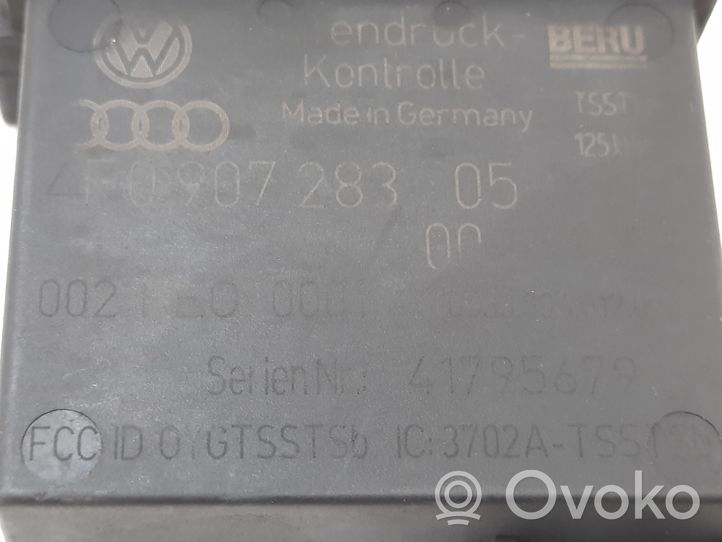 Audi RS6 C6 Sterownik / Moduł kontroli ciśnienia w oponach 4F0907283