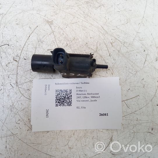 Isuzu D-Max Turbo solenoid valve 