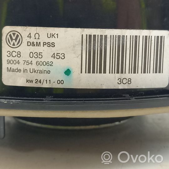 Volkswagen PASSAT B7 Enceinte de porte arrière 3C8035453
