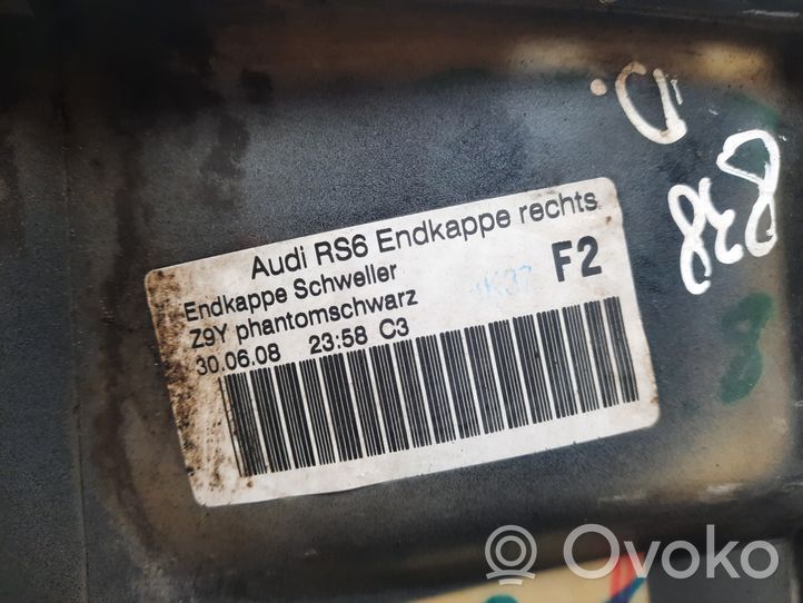 Audi RS6 C6 Garniture de marche-pieds / jupe latérale 4F0853580A