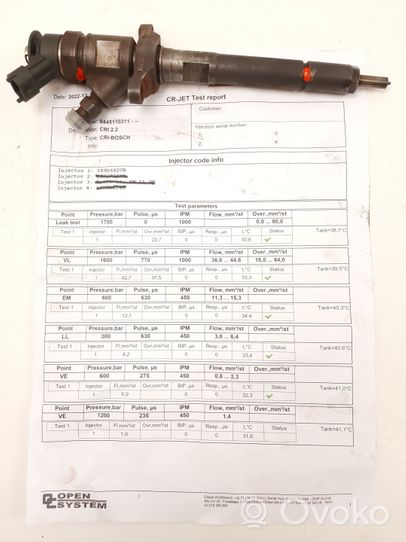 Peugeot Bipper Injecteur de carburant 0445110311