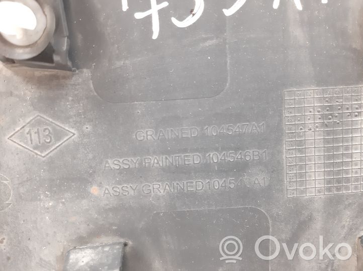 Opel Vivaro Rear fender molding trim 93868749