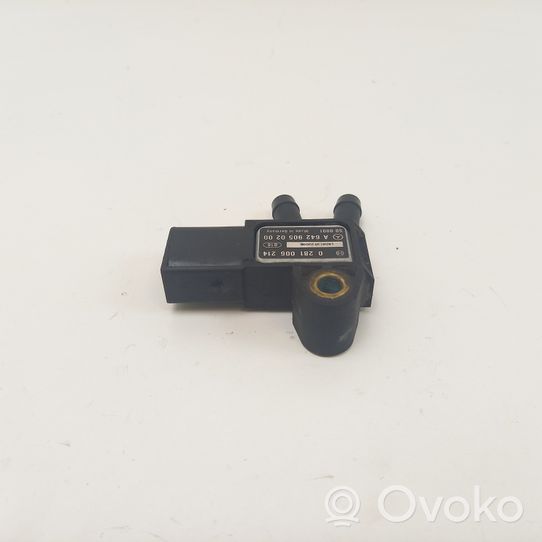 Mercedes-Benz Sprinter W906 Izplūdes gāzu spiediena sensors A6429050200