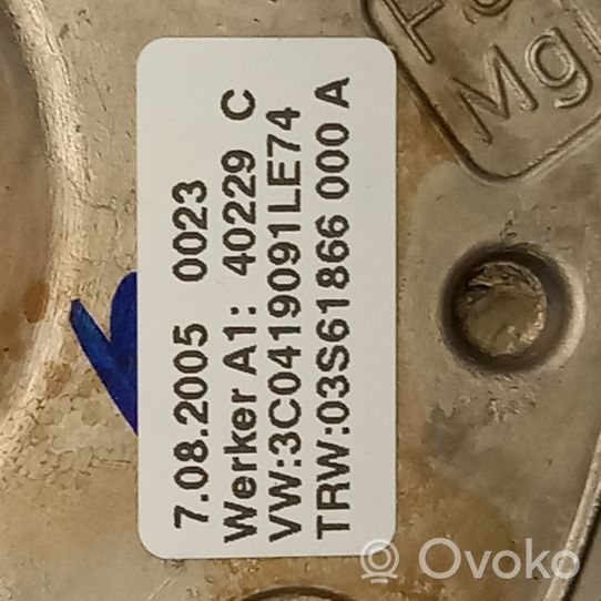 Volkswagen PASSAT B6 Ohjauspyörä 3C0419091LE74