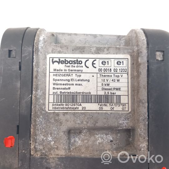 Volkswagen PASSAT B6 Auxiliary pre-heater (Webasto) 3C0815065E