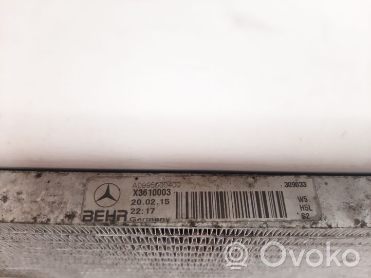 Mercedes-Benz E W212 Transmisijas eļļas radiators A0005011065