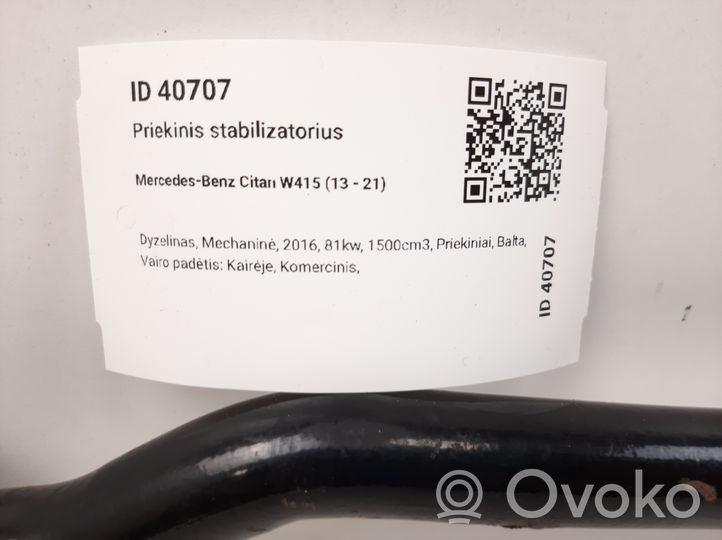 Mercedes-Benz Citan W415 Barre stabilisatrice 546111291R