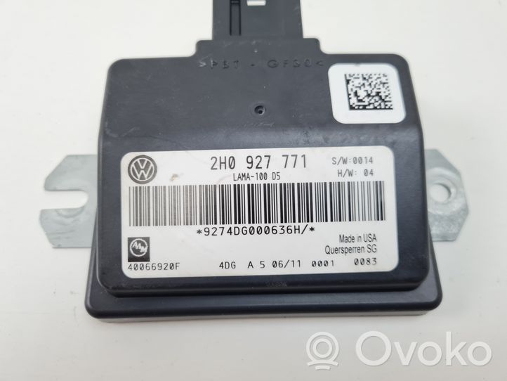 Volkswagen Amarok Other control units/modules 2H0927771