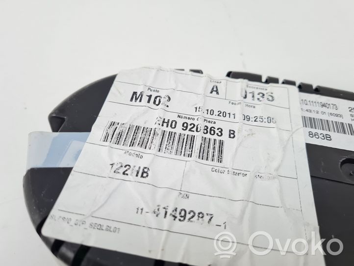 Volkswagen Amarok Tachimetro (quadro strumenti) 2H0920863B