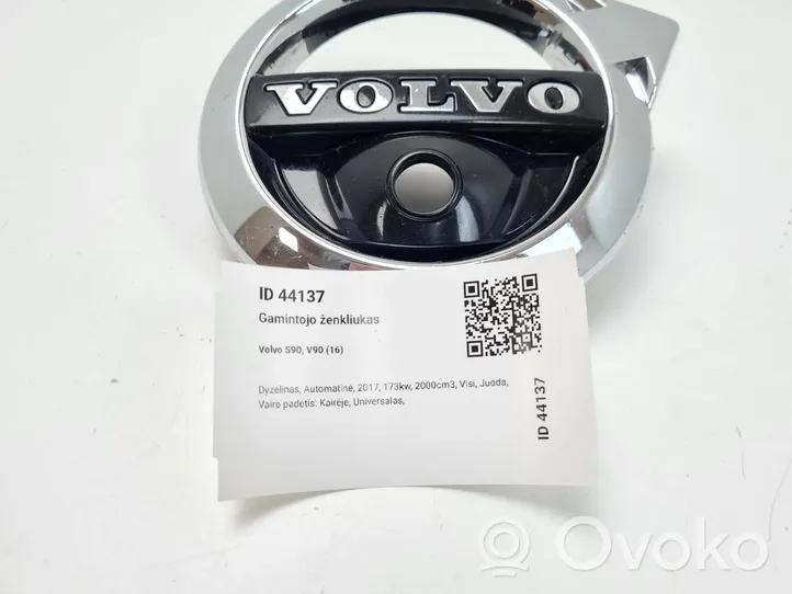 Volvo S90, V90 Valmistajan merkki/logo/tunnus 3138355