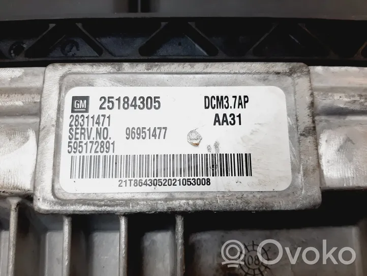 Chevrolet Orlando Sterownik / Moduł ECU 25184305