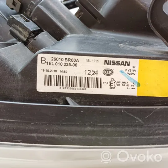 Nissan Qashqai+2 Etu-/Ajovalo 26010BR00A