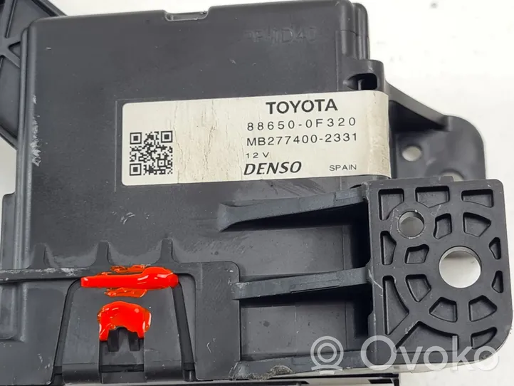 Toyota Verso Air conditioning/heating control unit 886500F320