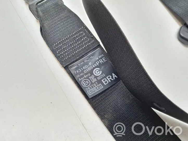 Toyota Prius (XW50) Front seatbelt 7X3160P