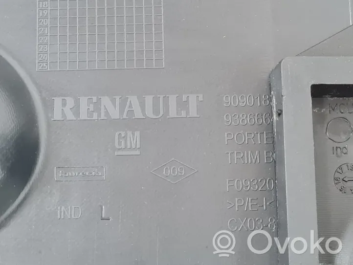 Renault Trafic III (X82) Takaoven verhoilu 909001140R