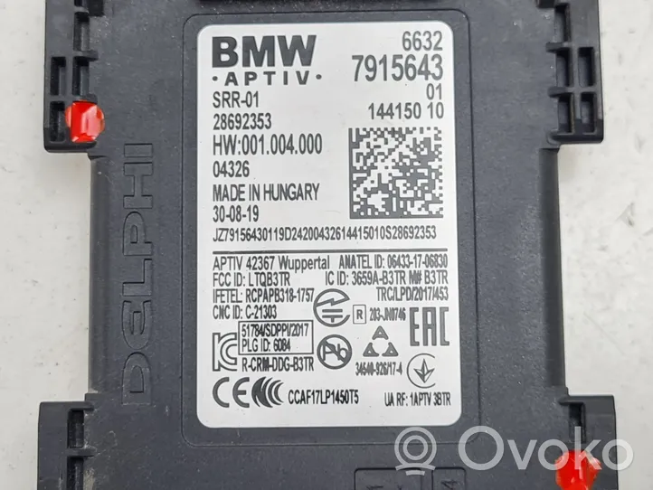 BMW 3 G20 G21 Blind spot control module 7915643