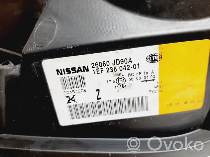 Nissan Qashqai Faro/fanale 26060JD90A