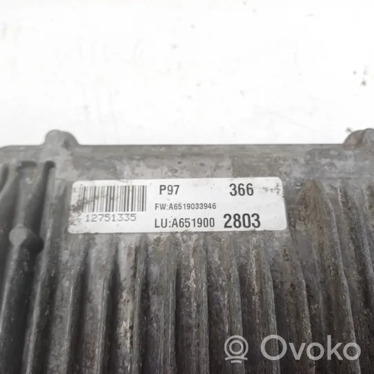 Mercedes-Benz Vito Viano W447 Calculateur moteur ECU A6519002803