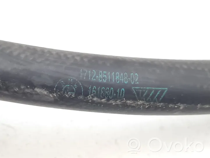 BMW X3 F25 Engine coolant pipe/hose 8511848