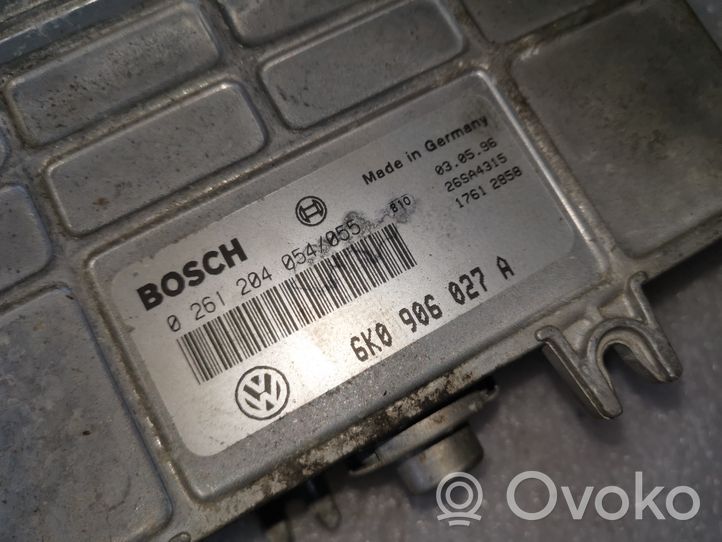 Volkswagen Polo III 6N 6N2 6NF Moottorin ohjainlaite/moduuli 6K0906027A