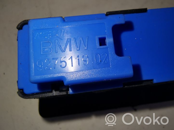 BMW X5 F15 Interruptor de apertura del maletero/compartimento de carga 9275119