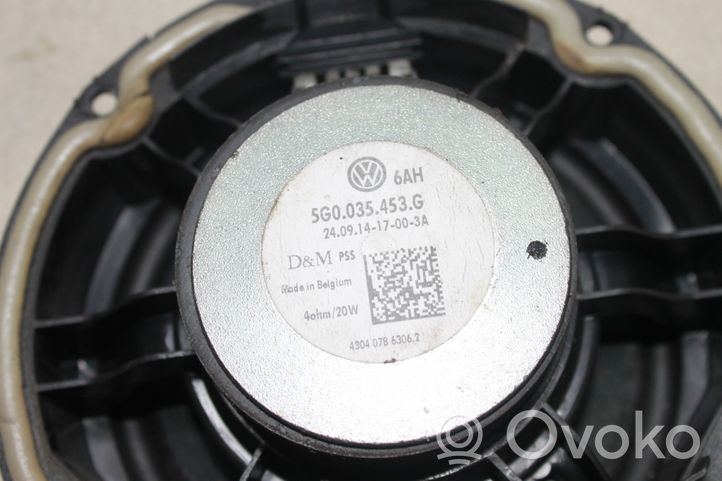 Volkswagen Golf VII Altoparlante portiera anteriore 5G0035453G