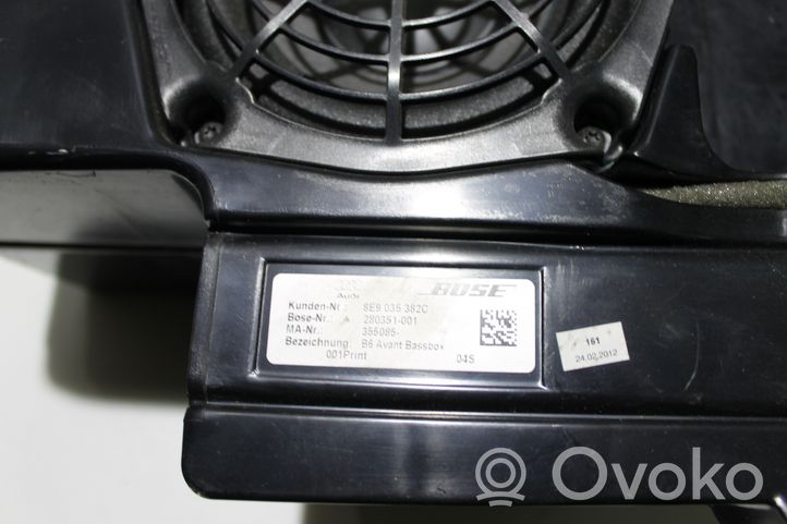 Audi A4 S4 B7 8E 8H Subwoofer-bassokaiutin 8E9035382C