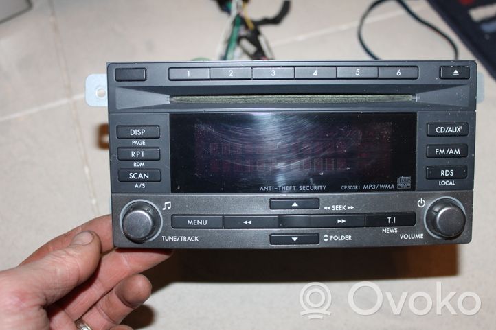 Subaru Forester SH Unità principale autoradio/CD/DVD/GPS 86201SC300