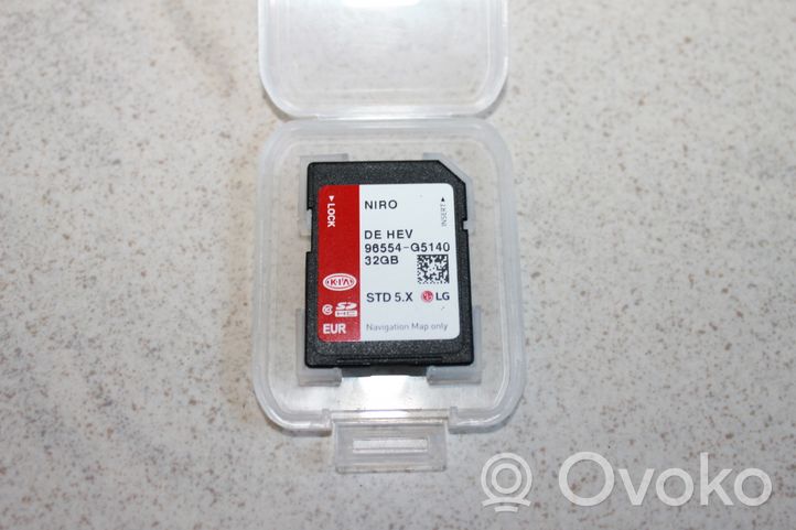 KIA Niro Cartes SD navigation, CD / DVD 96554G5140