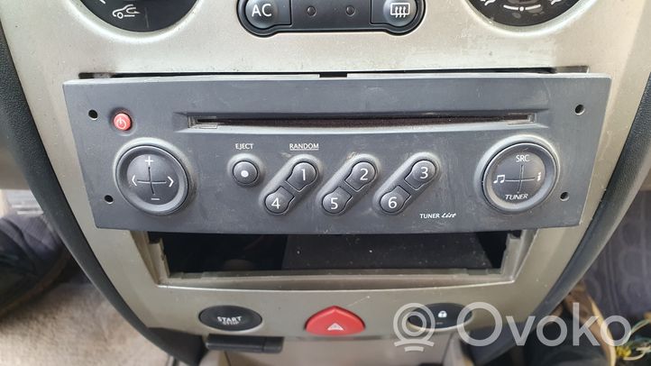 Renault Megane II Radio/CD/DVD/GPS-pääyksikkö 22DC277