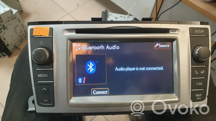 Toyota Avensis T270 Radio/CD/DVD/GPS-pääyksikkö 8614005010