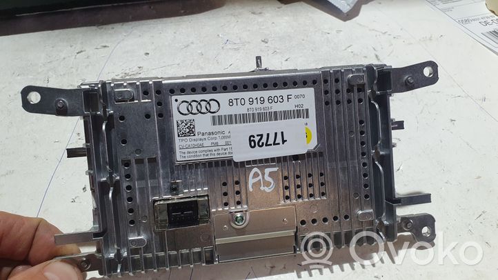 Audi Q5 SQ5 Ekranas/ displėjus/ ekraniukas 8T0919603F