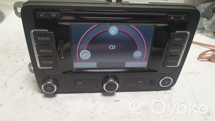 Volkswagen Multivan T5 Radio/CD/DVD/GPS-pääyksikkö 3C0035279
